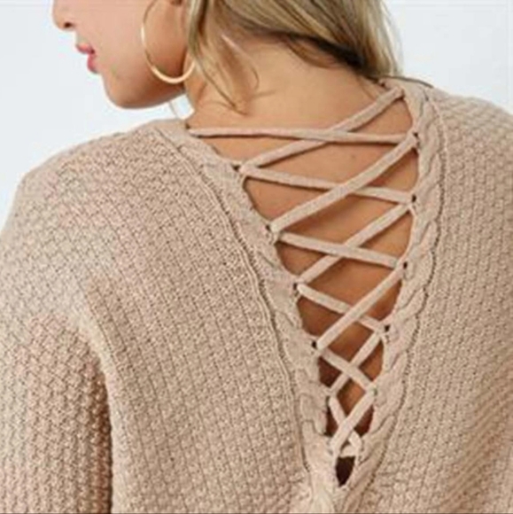 Oversized Chunky Knit Sweater by Cozy Casual - Picture 7 of 7